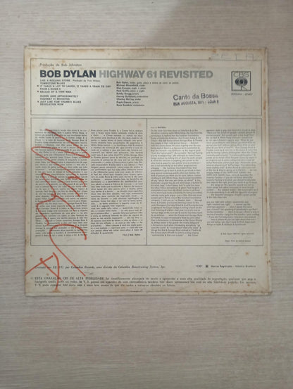Lp Vinil Bob Dylan Highway 61 Revisited