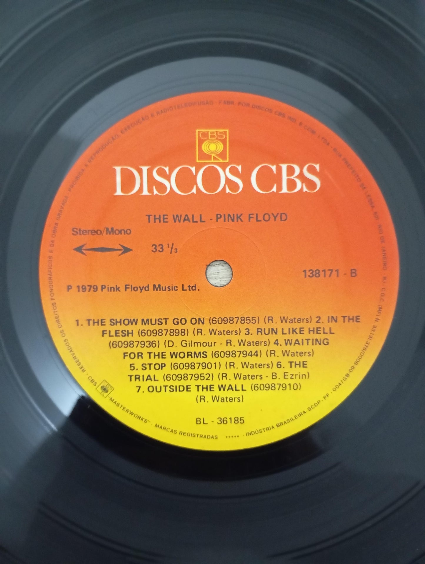 Lp Vinil Pink Floyd The Wall Duplo Com Encartes