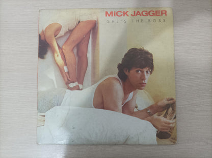 Lp Vinil Mick Jagger She's The Boss Com Encarte