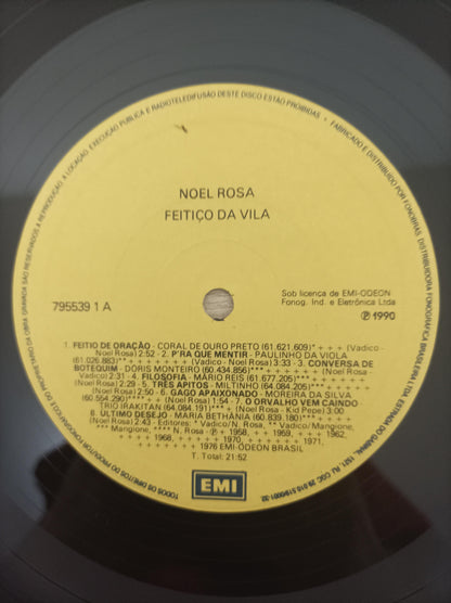 Lp Vinil Noel Rosa Feitiço da Vila