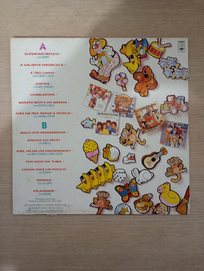 Lp Vinil A Turma Do Balão Mágico Grandes Sucessos C Encarte