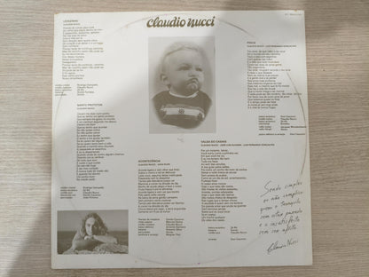 Lp Vinil Claudio Nucci 1981 Com Encarte