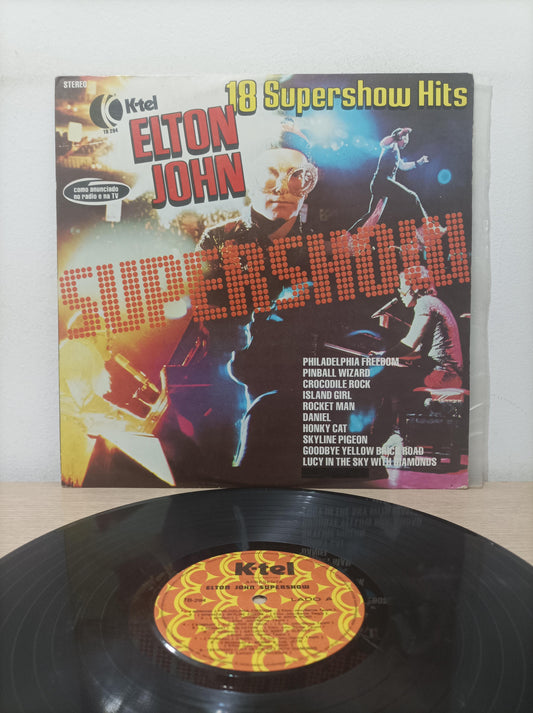 Disco Vinil 18 Supershow Hits Elton John A