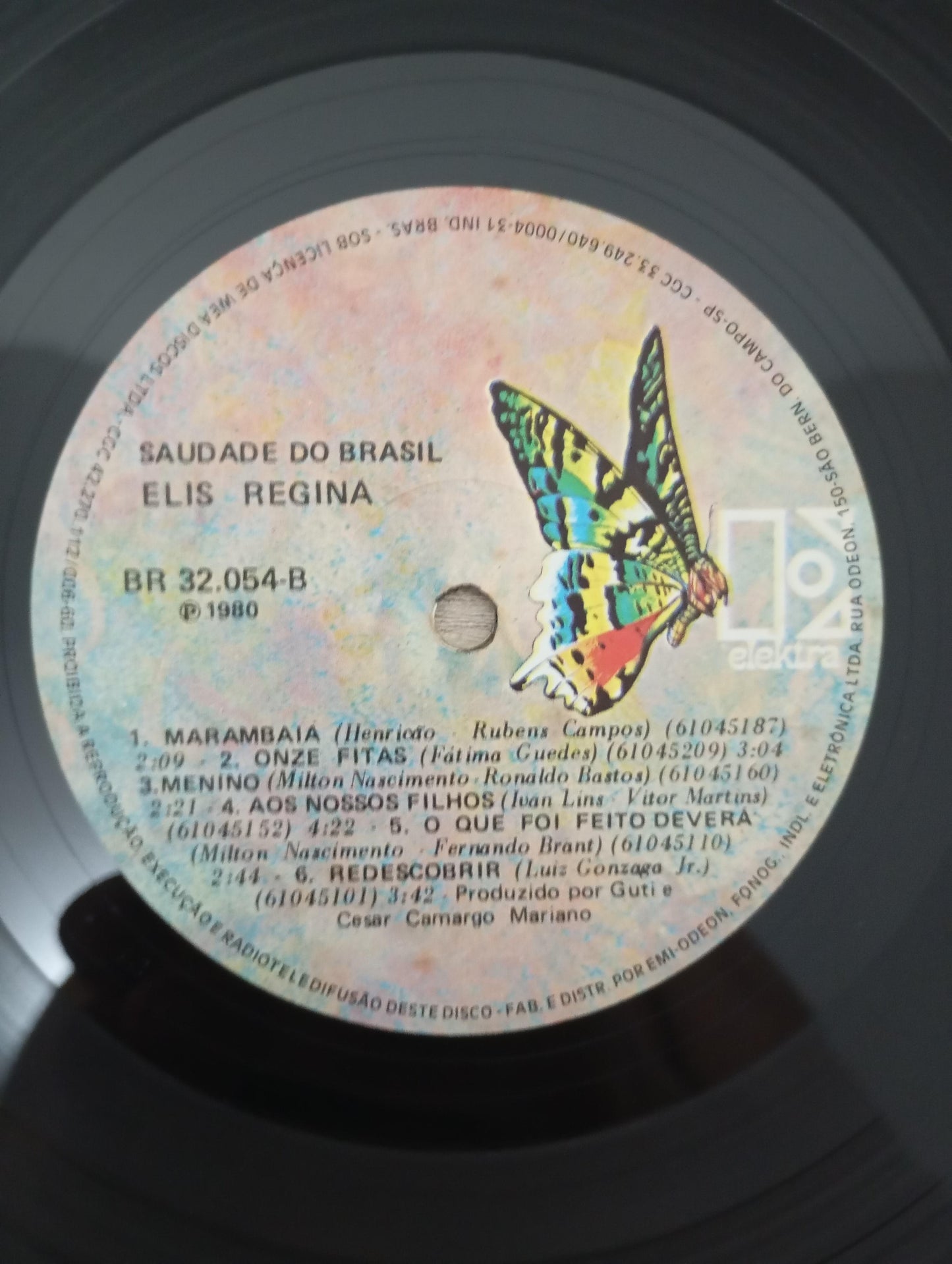 Lp Vinil Elis Regina Saudade Do Brasil