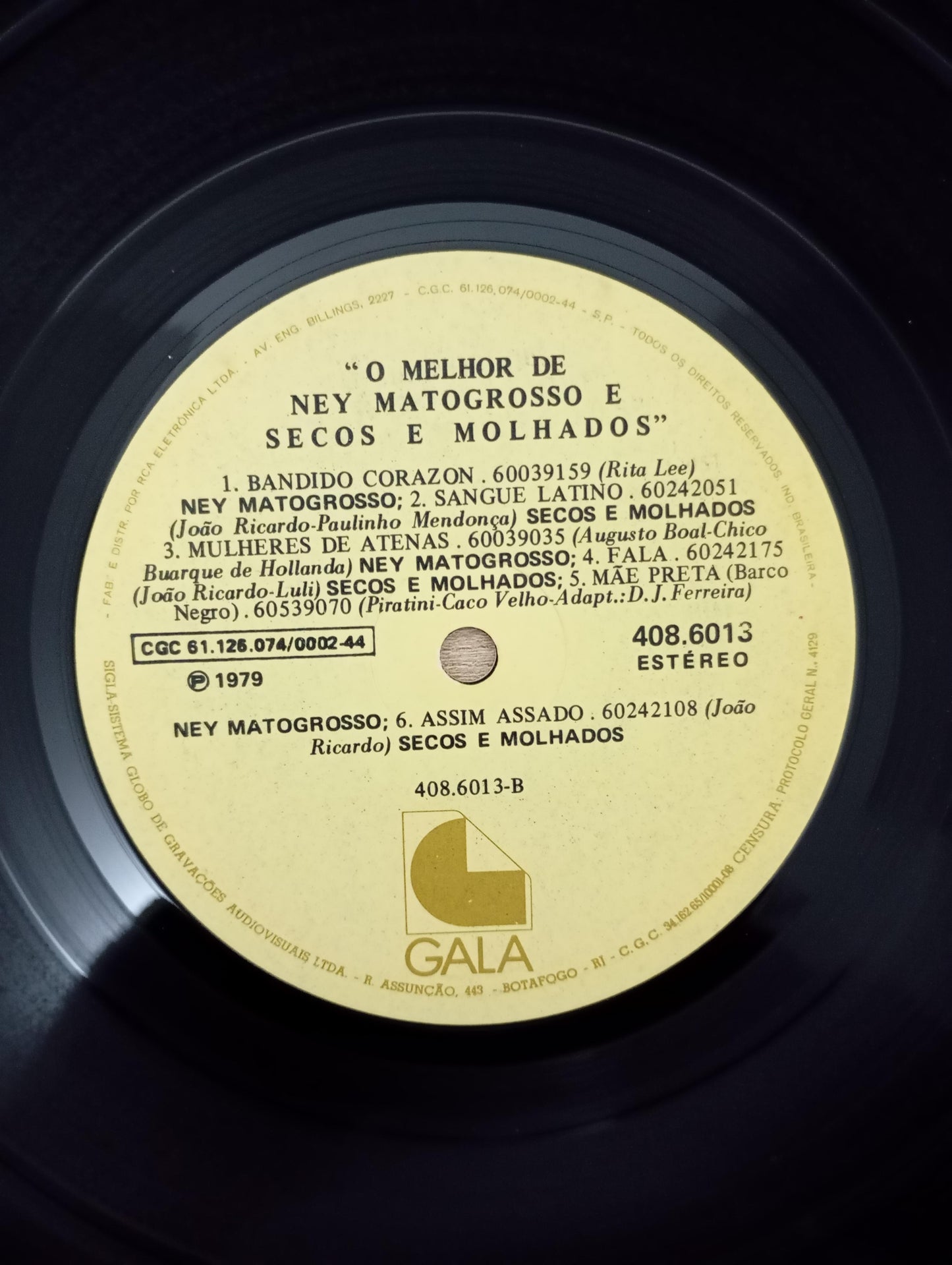 Lp Vinil Ney Matogrosso Secos e Molhados Gala 79 Apresenta