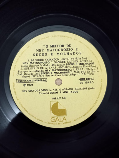 Lp Vinil Ney Matogrosso Secos e Molhados Gala 79 Apresenta