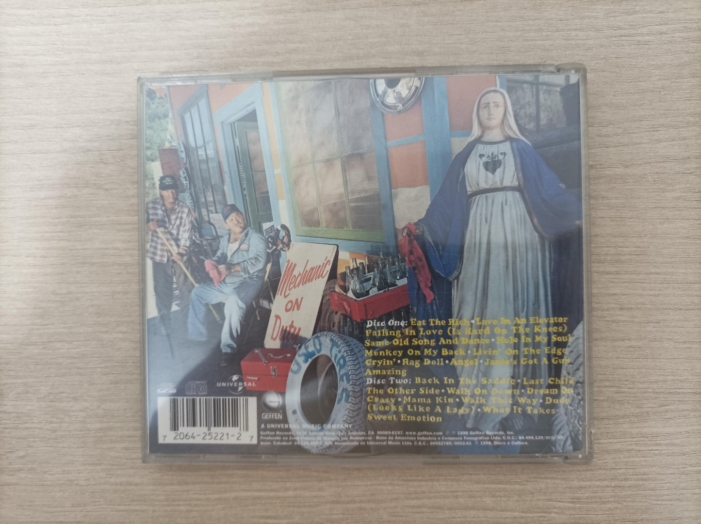 CD Aerosmith A Little South Of Sanity Duplo