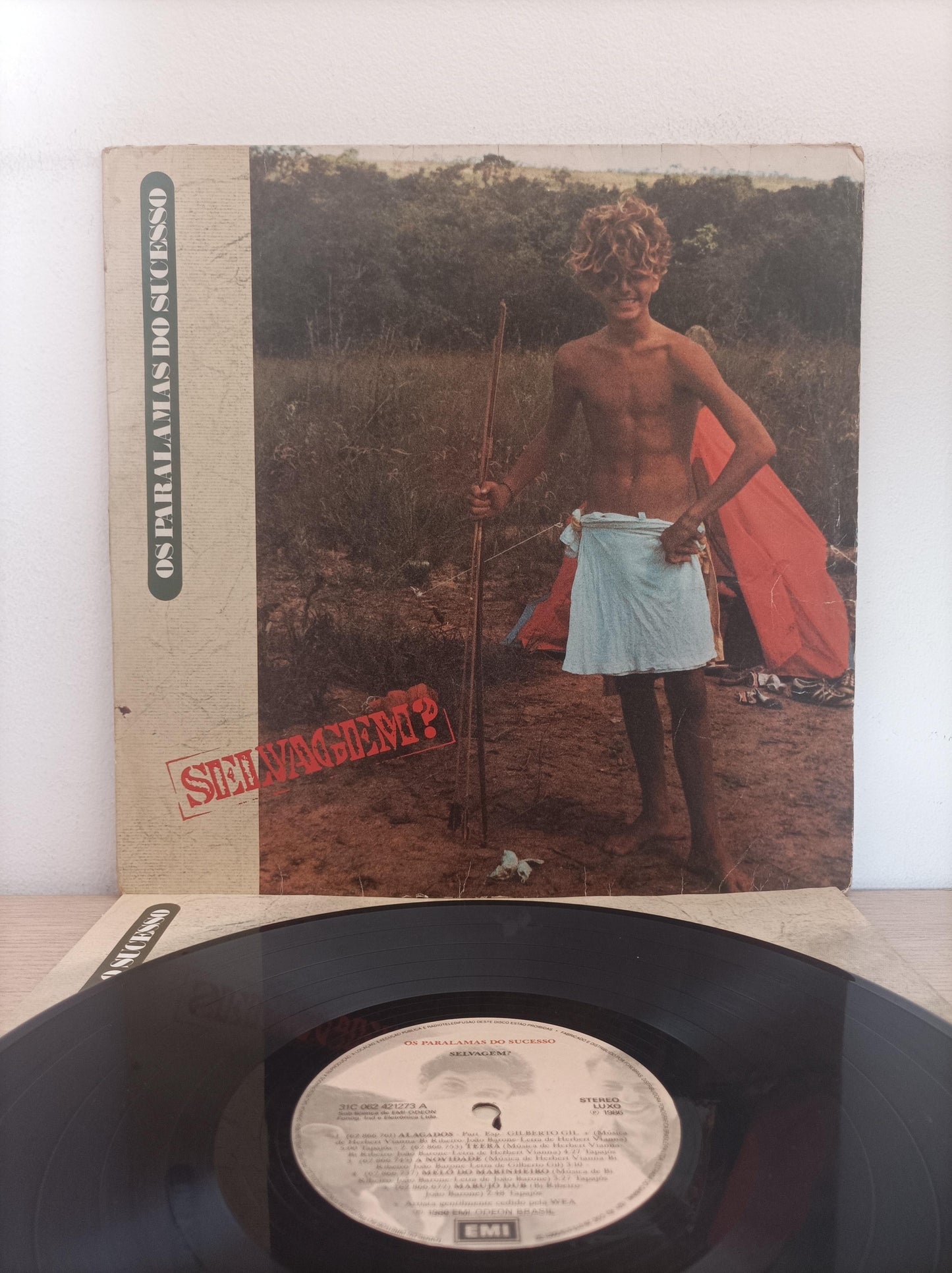 Disco Vinil Selvagem? Os Paralamas Do Sucesso Com Encarte A