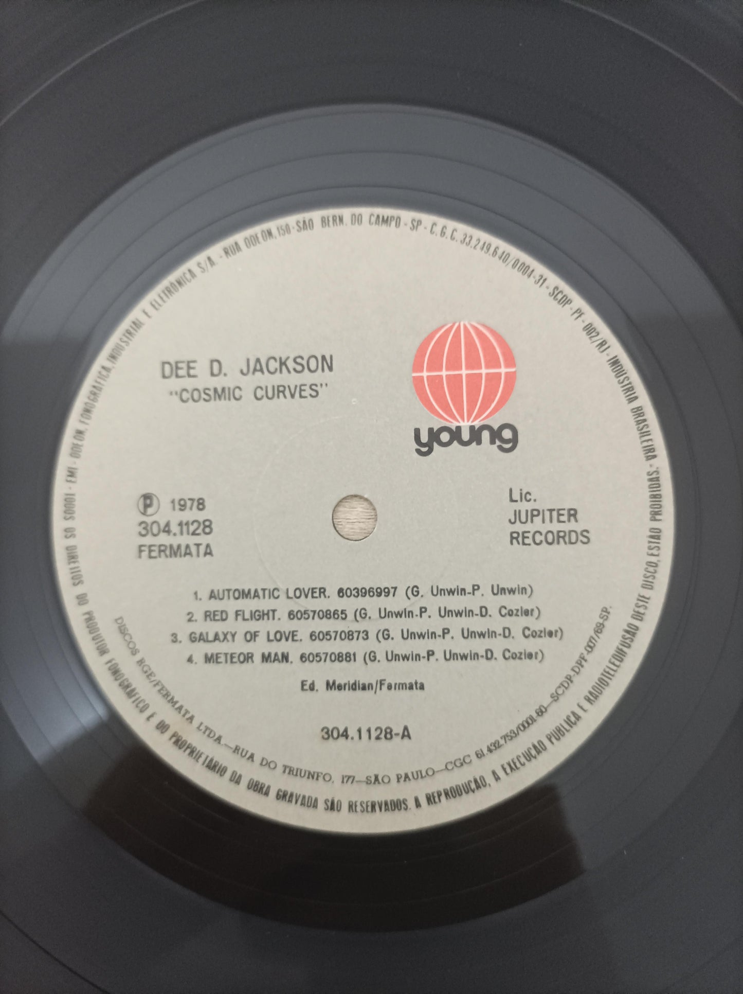 Lp Vinil Dee D. Jackson Cosmic Curves