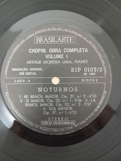 Lp Vinil Box Arthur Moreira Lima Chopin: 21 Noturnos, Leia
