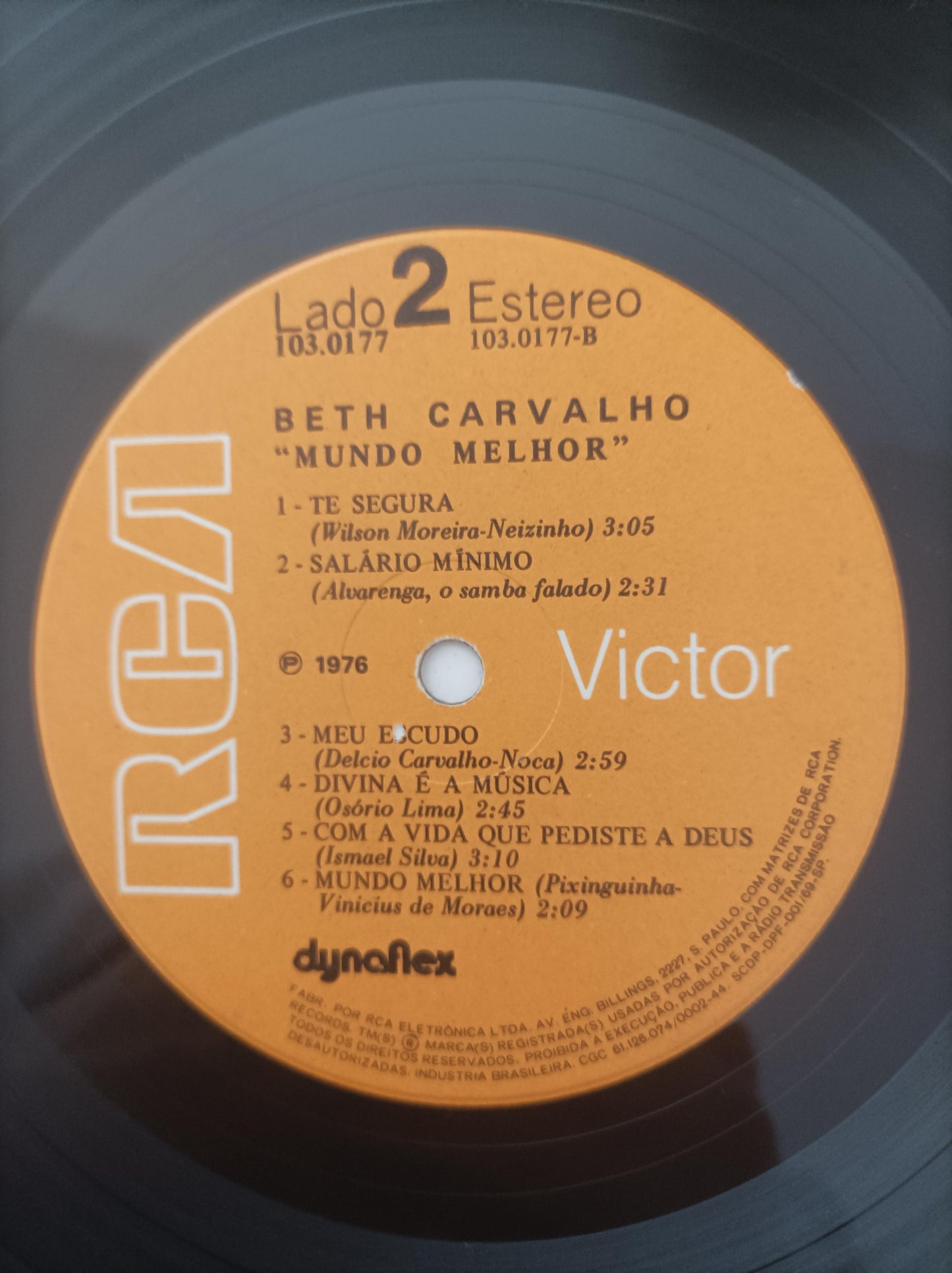 Lp Vinil Beth Carvalho Mundo Melhor Com Encarte