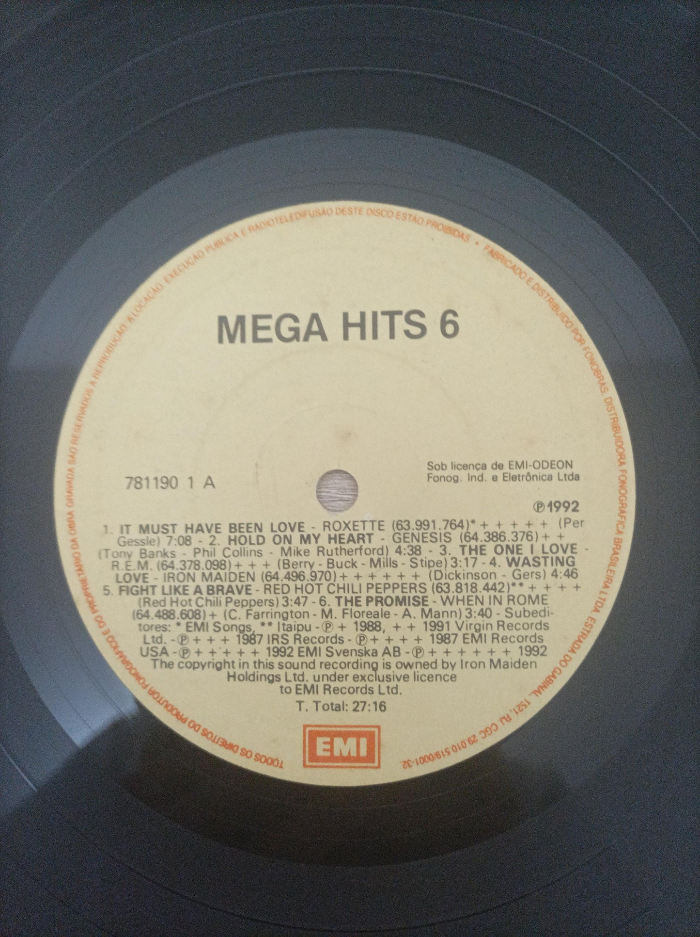 Lp Vinil Mega Hits 6