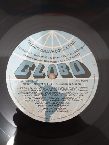 Lp Vinil Guaraporé e Guarai Vende-se Um Sitio