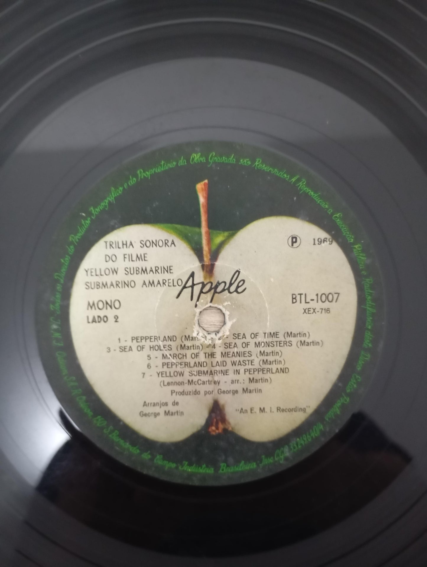 Lp Vinil The Beatles Yellow Submarine Mono