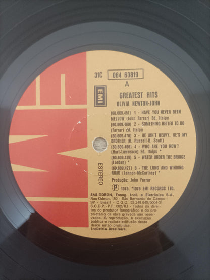 Lp Vinil Olivia Newton-John Greatest Hits
