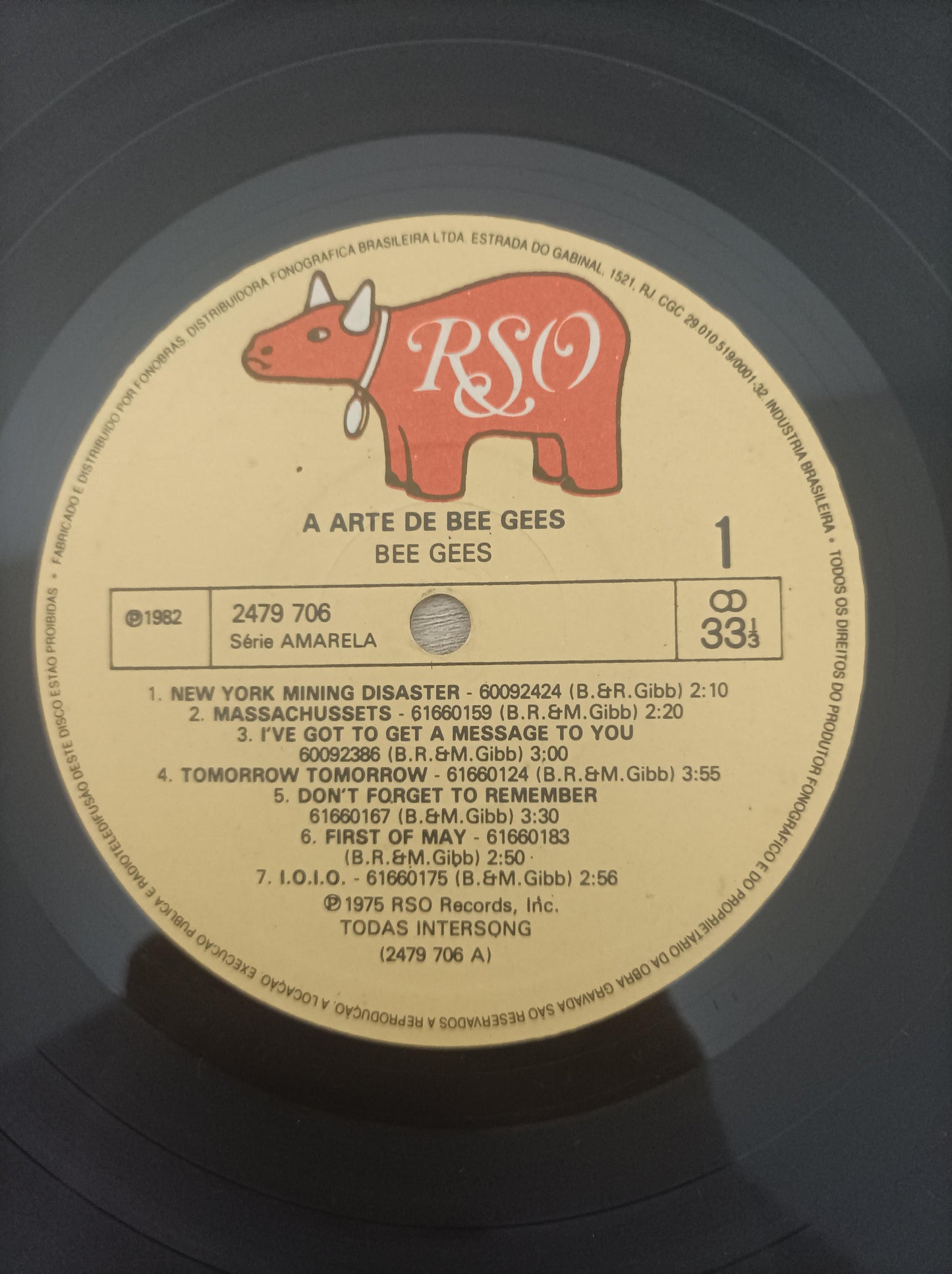 Lp Vinil Bee Gees A arte de Duplo