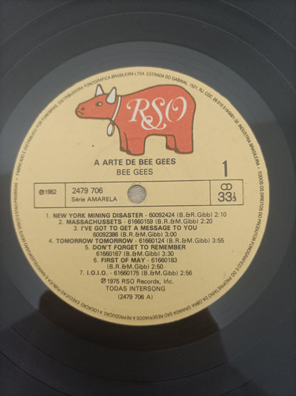 Lp Vinil Bee Gees A arte de Duplo