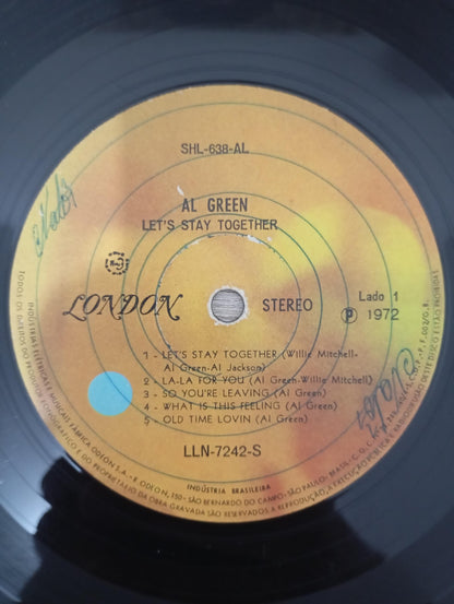 Lp Vinil Al Green Let's Stay Together