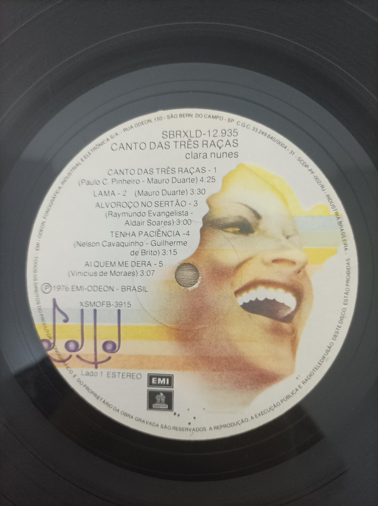 Lp Vinil Clara Nunes 1971 Capa Dupla Com Encarte