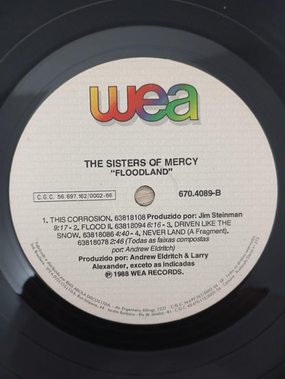 Lp Vinil The Sisters Of Mercy Floodland Com Encarte