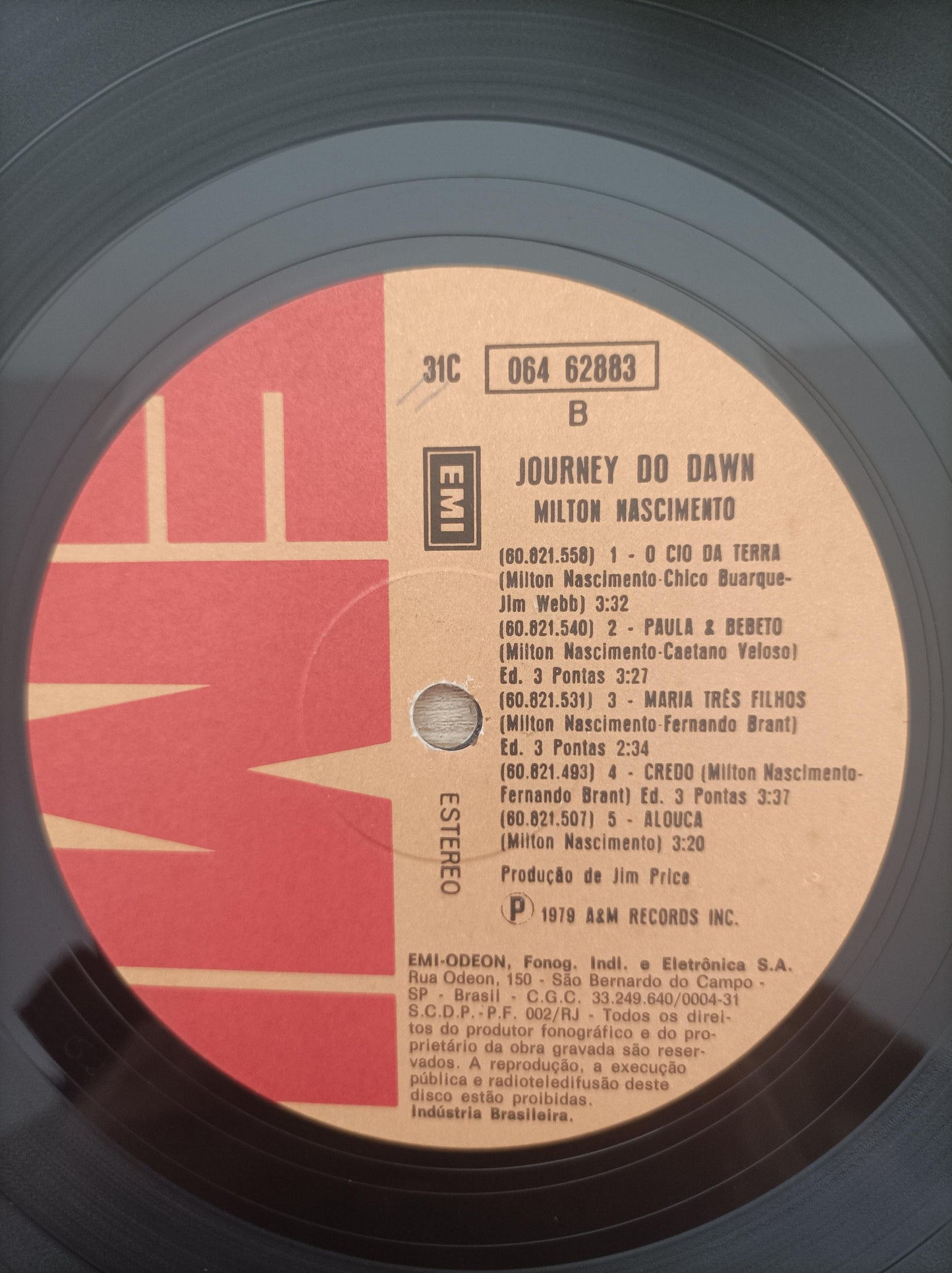 Lp Vinil Milton Nascimento Journey To Dawn