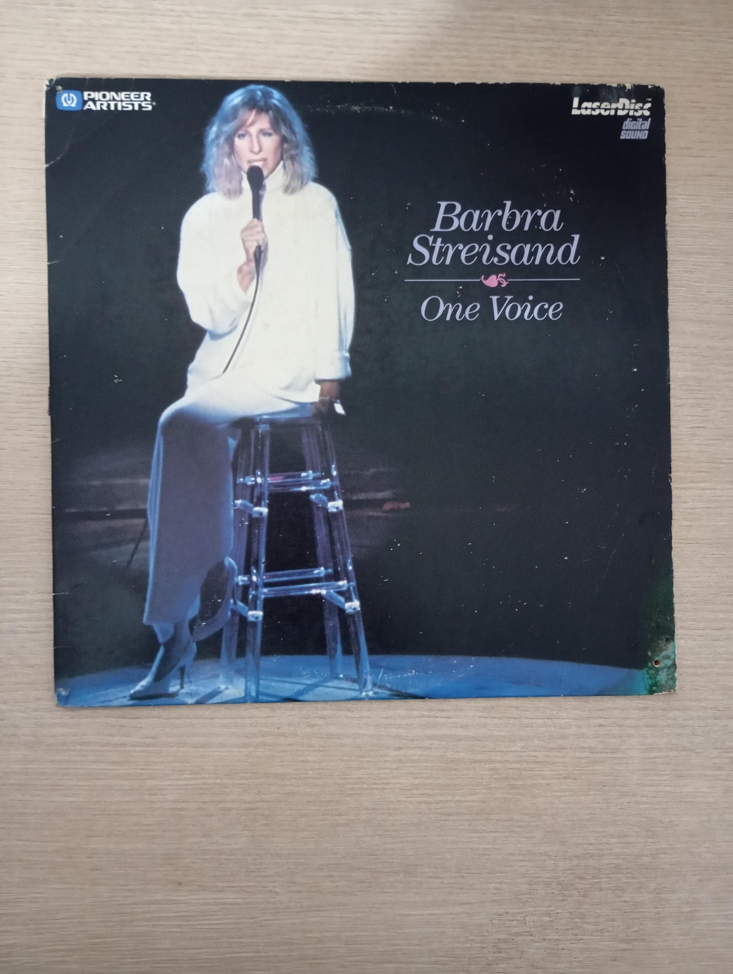 LD LaserDisc Barbra Streisand One Voice Import USA