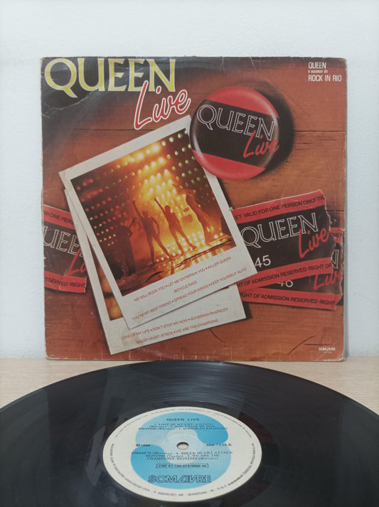 Lp Vinil Queen Live