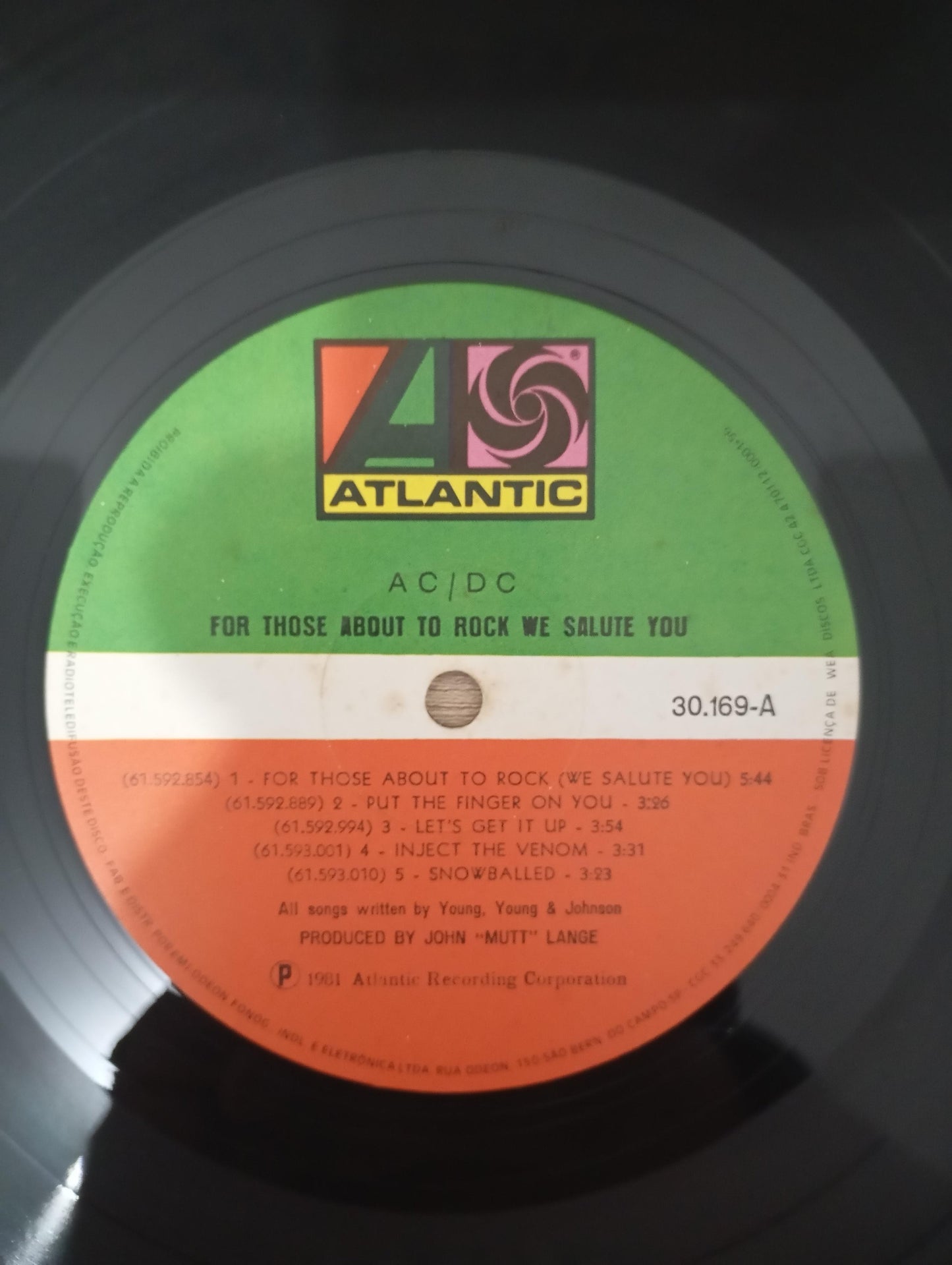 Lp Vinil AC/DC For Those About To Rock We Salute Capa Dupla