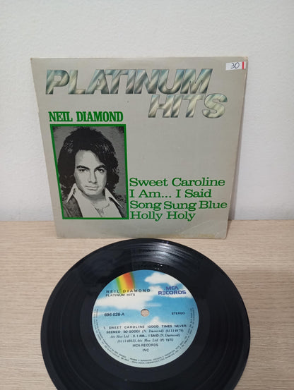 Compacto Vinil Neil Diamond Platinum Hits