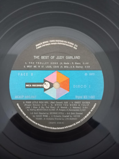 Lp Vinil Judy Garland The Best Of Judy Garland Duplo