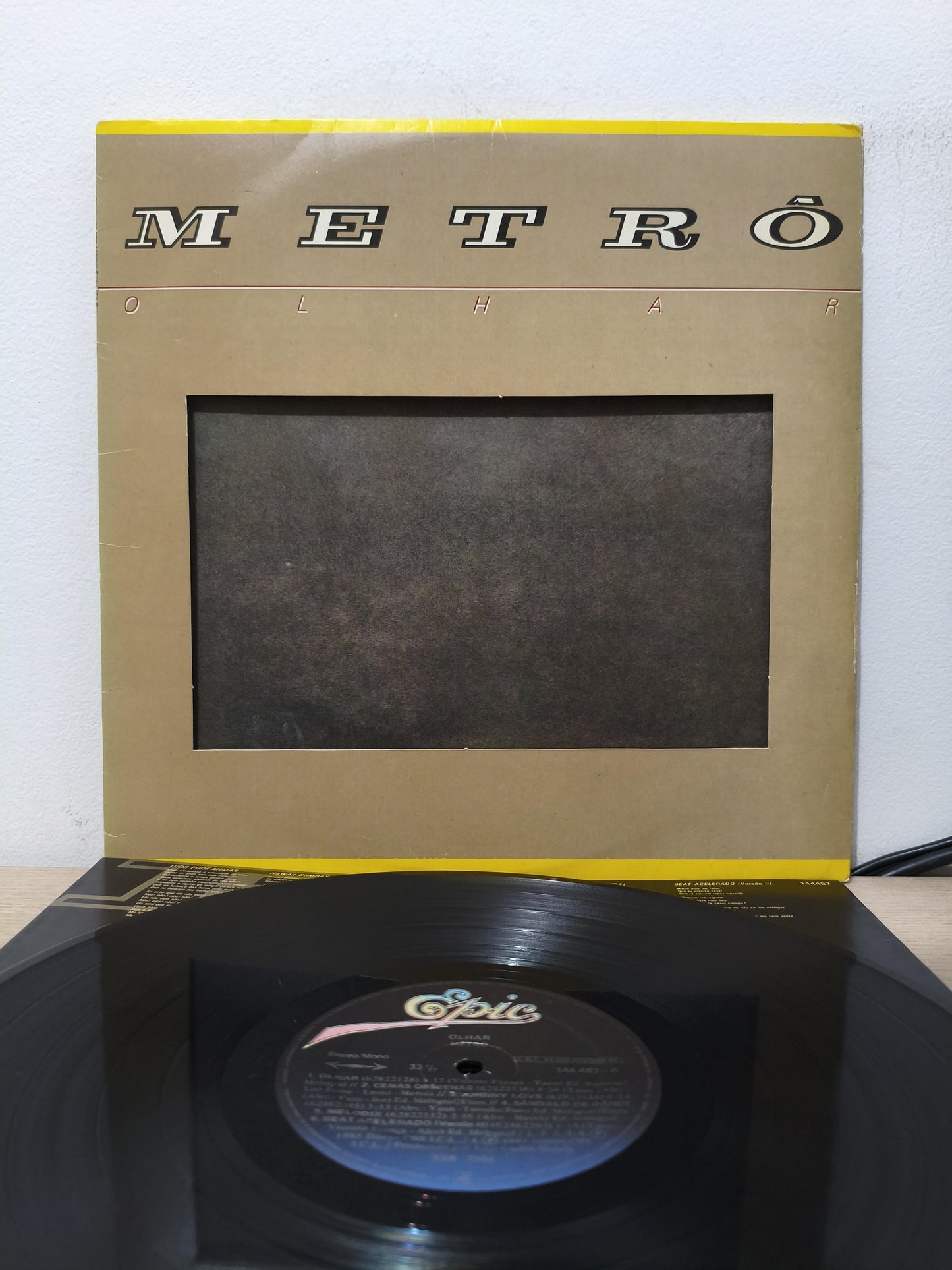 Lp Vinil Metrô Olhar Com Encarte