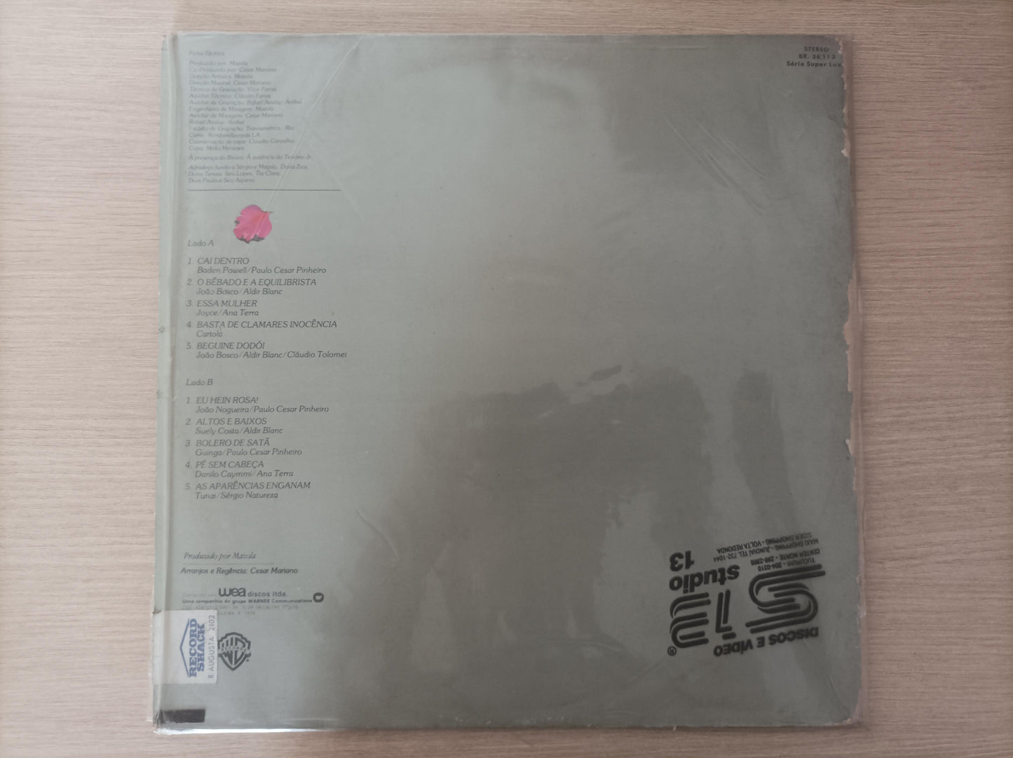 Lp Vinil Elis Regina Essa mulher Capa Dupla