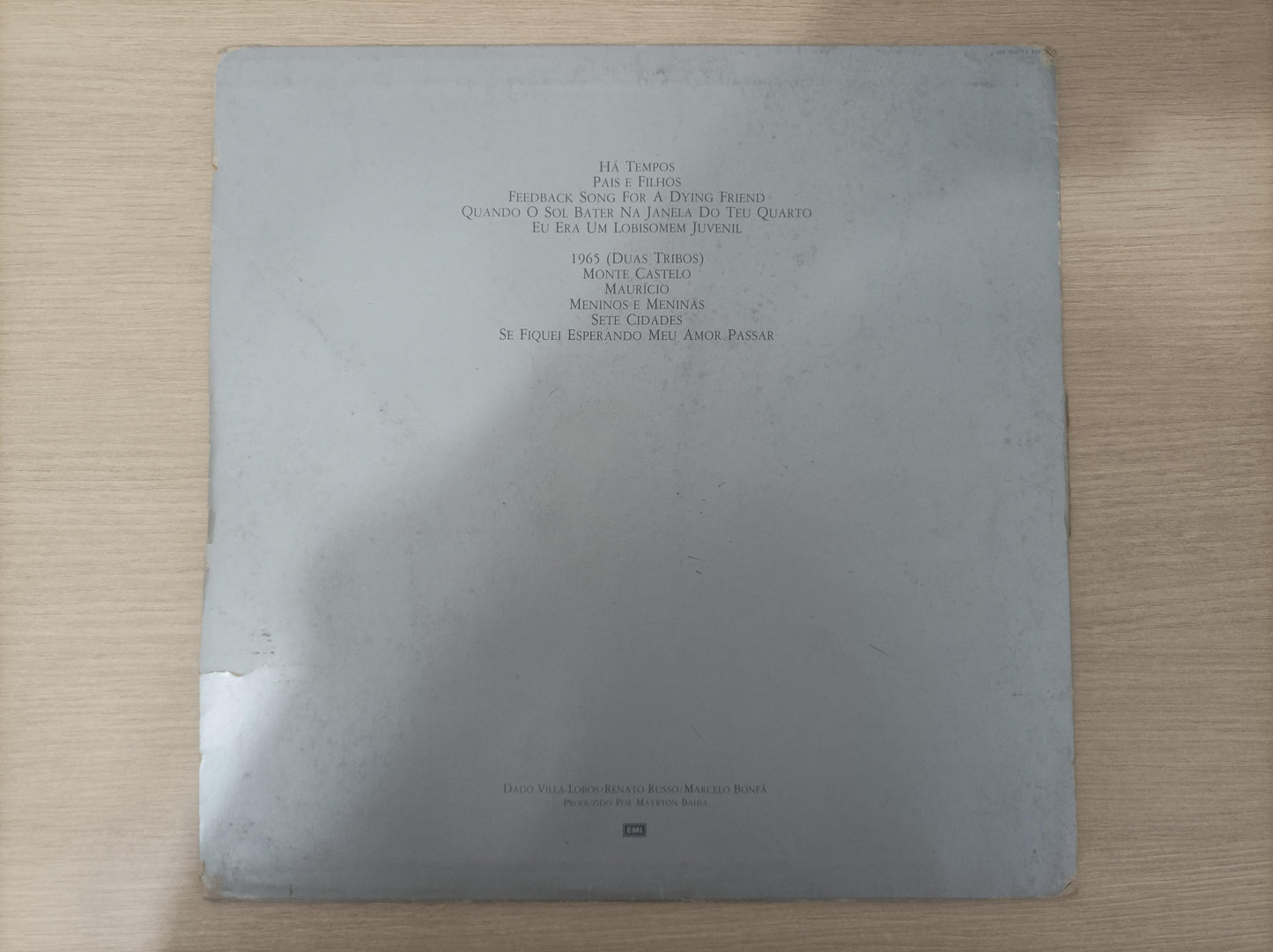 Lp Vinil Legião Urbana As Quatro Estações Com Encarte