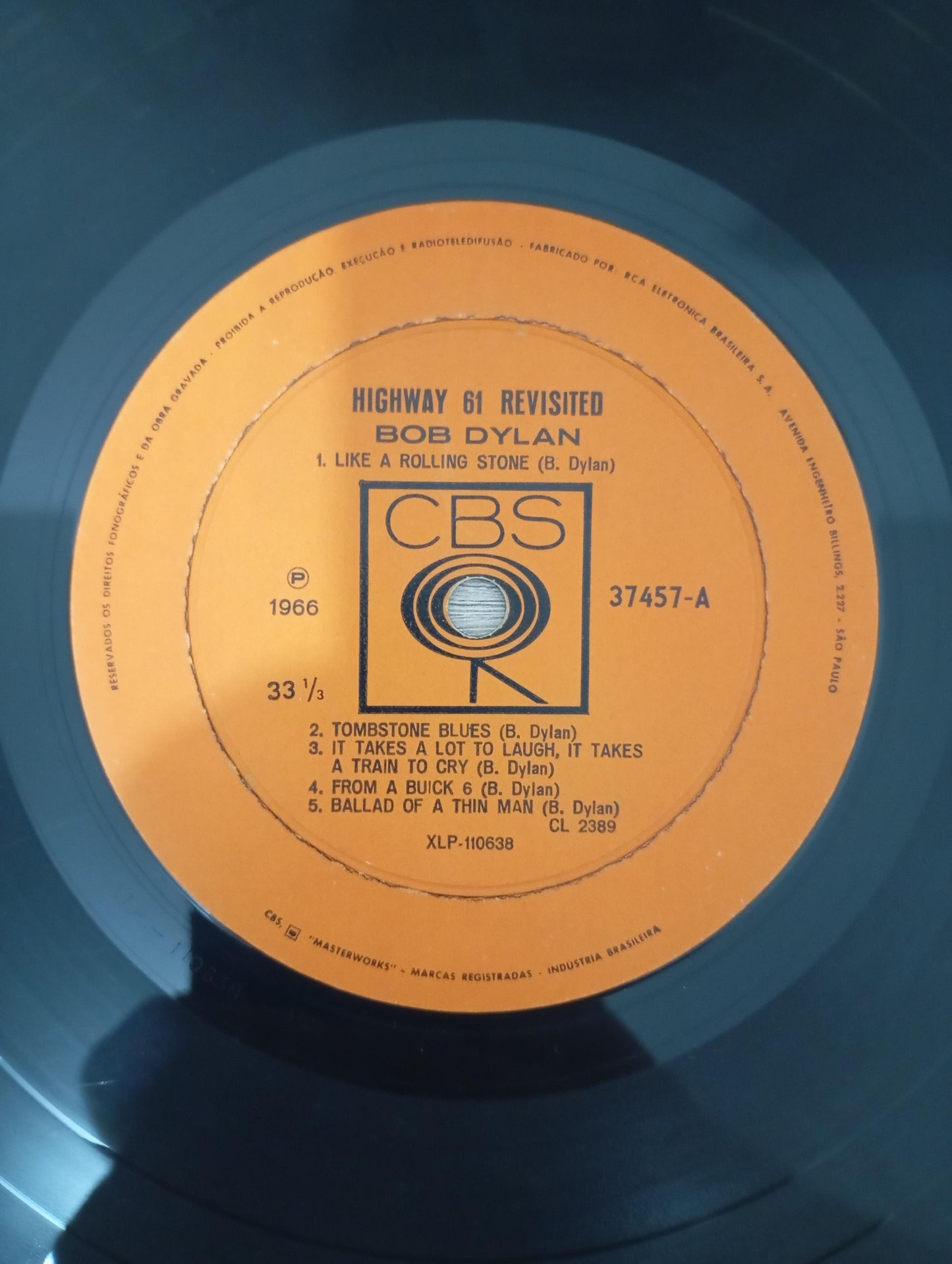 Lp Vinil Bob Dylan Highway 61 Revisited
