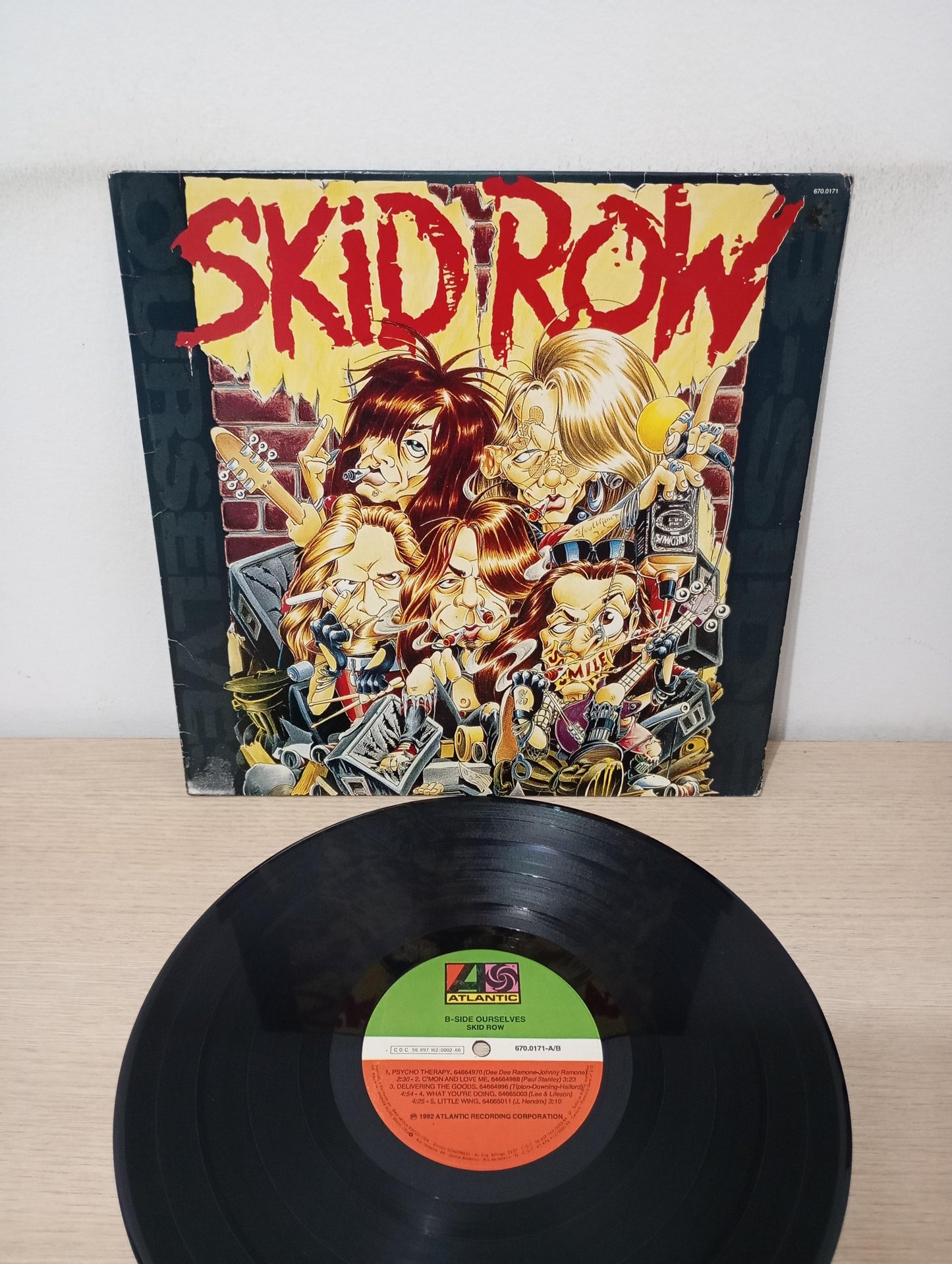 Lp Vinil Skid Row B-Side Ourselves