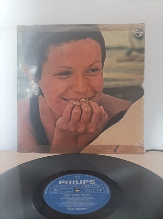 Disco Vinil Em pleno verão Elis Regina A
