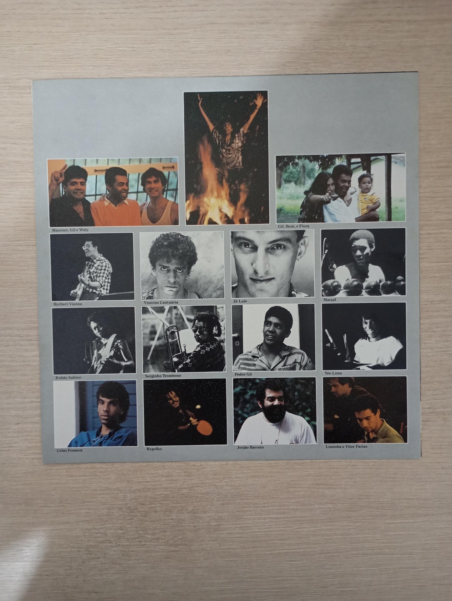 Lp Vinil Gilberto Gil Dia Dorim Noite Neon Com Encarte