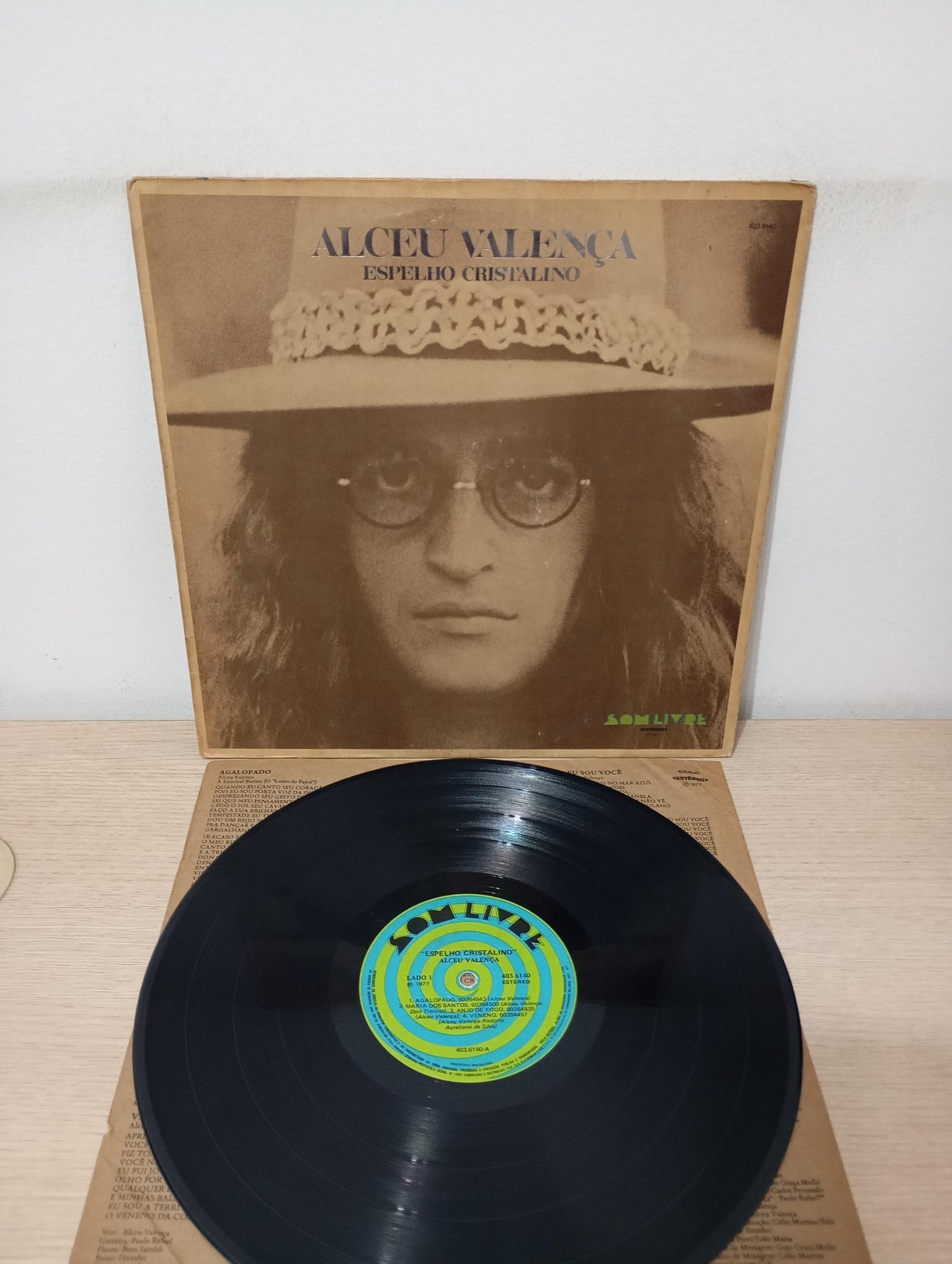 Lp Vinil Alceu Valença Espelho Cristalino Com Encarte