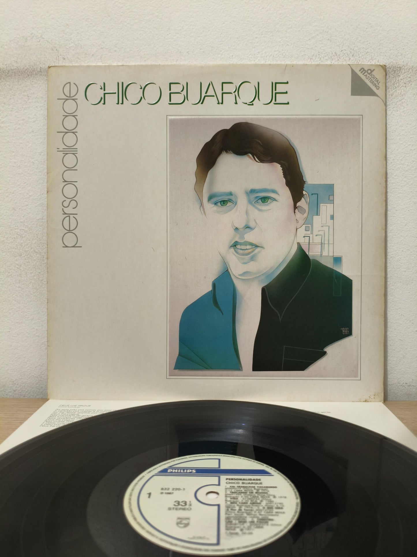 Lp Vinil Chico Buarque Personalidade Com Encarte