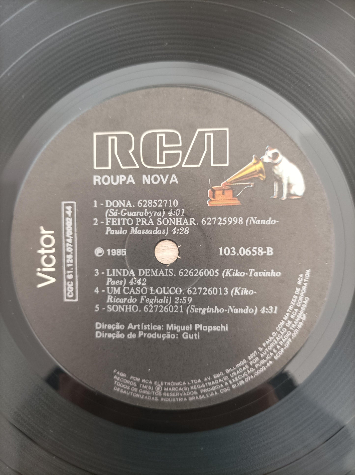 Lp Vinil Roupa Nova 1985