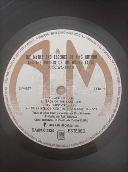 Lp Vinil Rick Wakeman Myths Legends King Arthur Capa Dupla