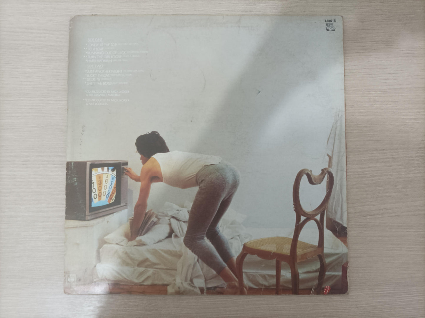 Lp Vinil Mick Jagger She's The Boss Com Encarte