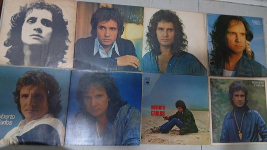 Lp Vinil Lote 8 Unidades Roberto Carlos