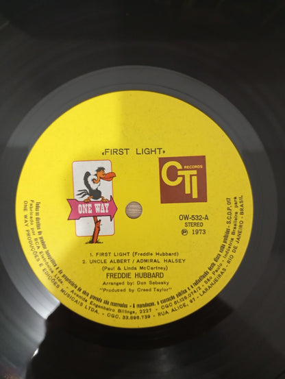 Lp Vinil Freddie Hubbard First Light Capa Dupla