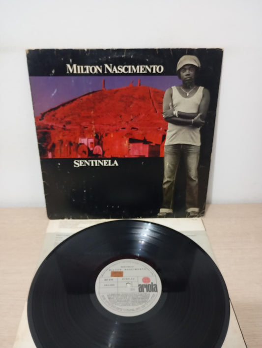 Lp Vinil Milton Nascimento Sentinela Com Encarte