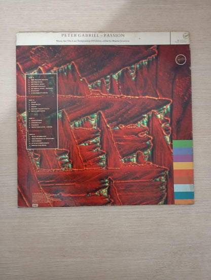 Lp Vinil Peter Gabriel Passion Duplo Com Encartes