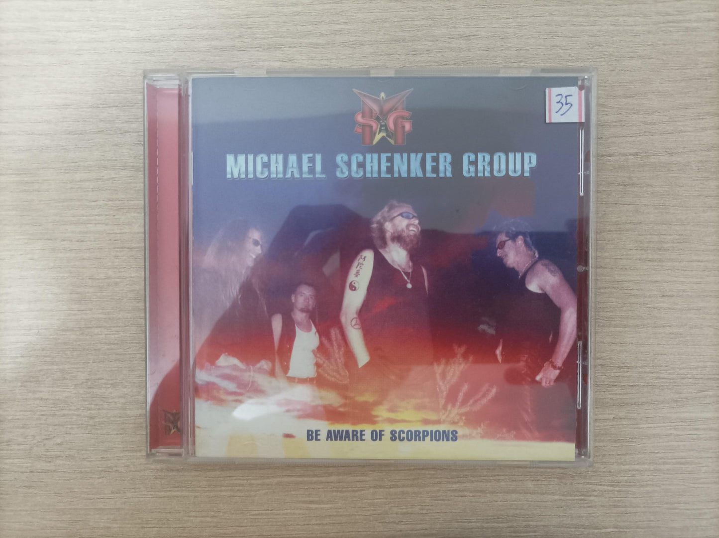CD The Michael Schenker Group Be Aware Scorpions Importado