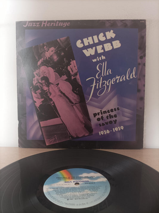 Lp Vinil Chick Webb Ella Fitzgerald Princess Savoy Importado