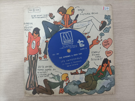 Compacto Vinil The Supremes It's Impossible