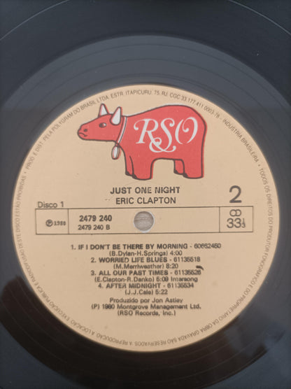 Lp Vinil Eric Clapton Just One Night Duplo